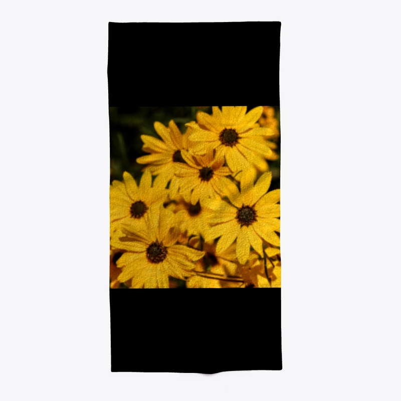 Gerbera flower sticker t-shirts