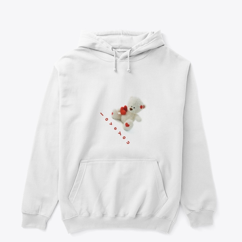 3D Bear “Love You” – Cute Design