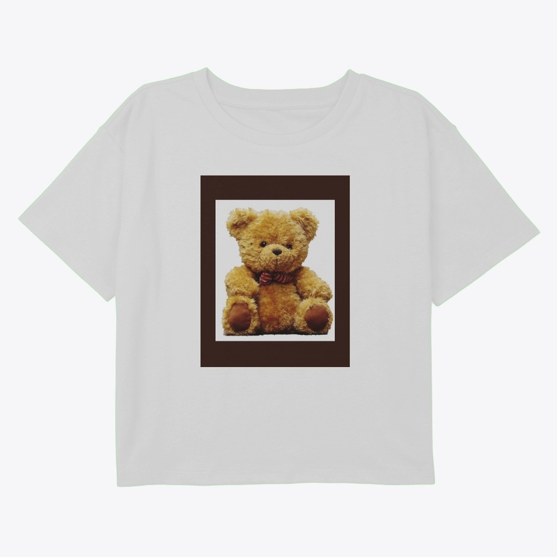 3D Brown Teddy Bear – Cute Design
