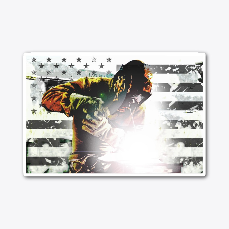 American Flag Welder