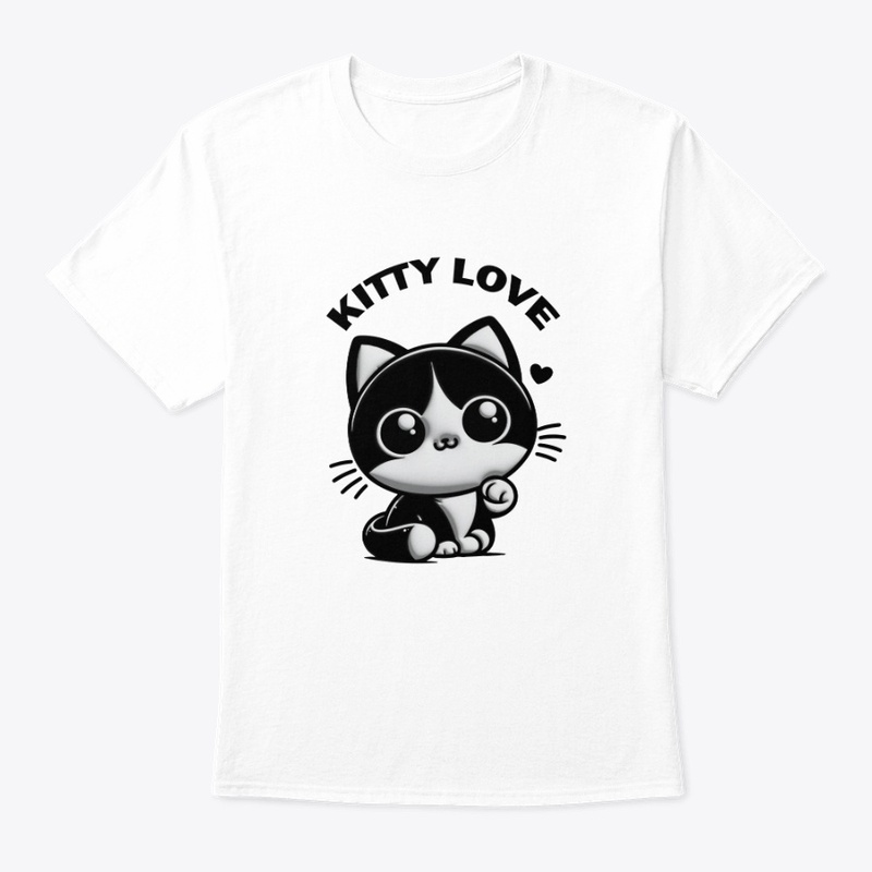 Kitty Love: Noir Cute Kitten