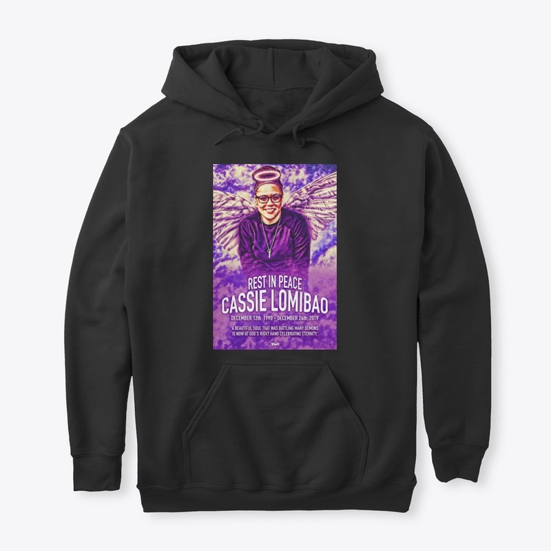 R.I.P Cassie Hoodie w/ Quote