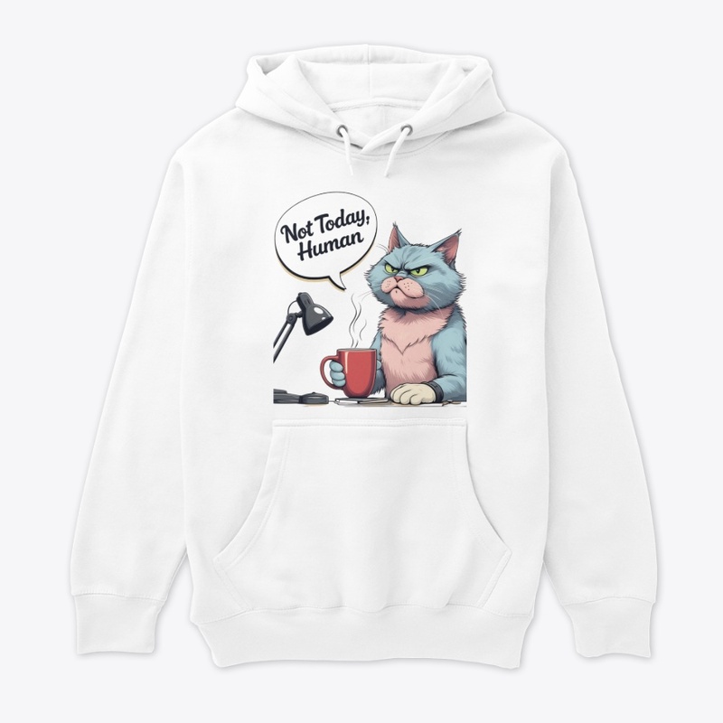 Grumpy Vibes | Sarcastic Cat Hoodie