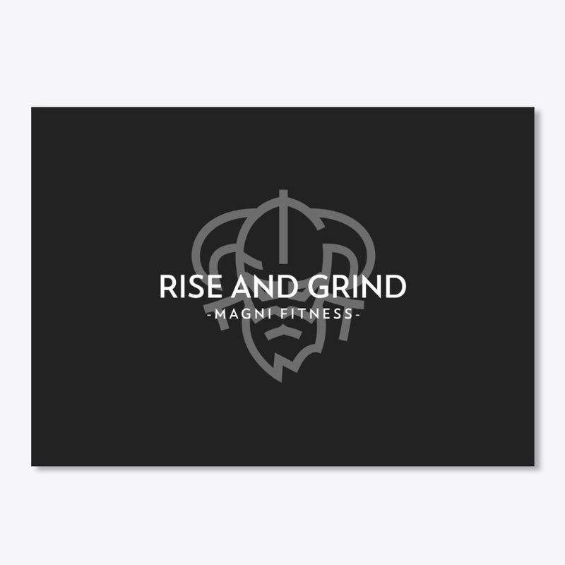 Rise and Grind Fitness Gym Motivation