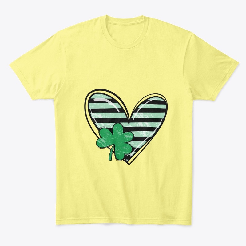 St Patrick's Day heart t shirts