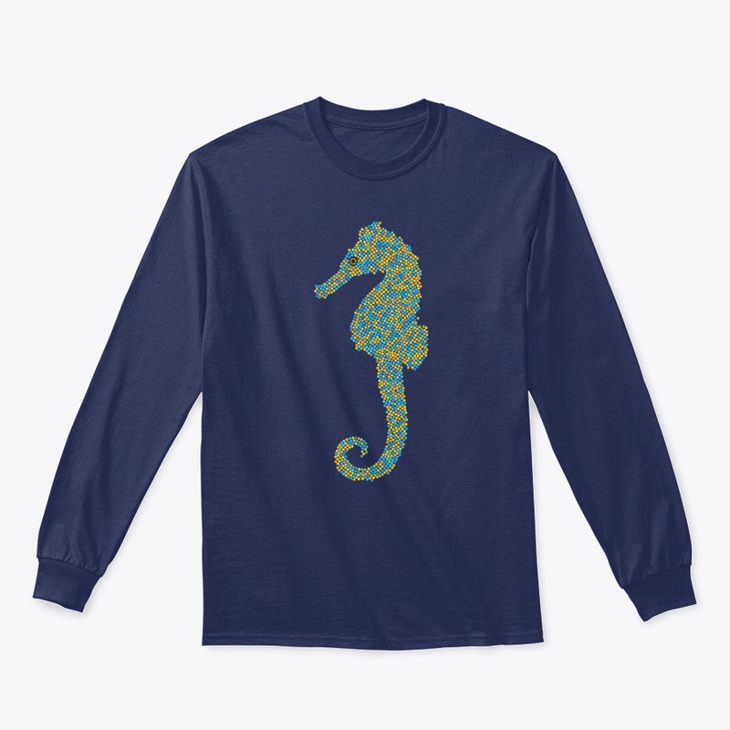 Dot Art Seahorse