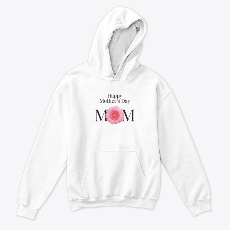 Happy Mother's Day MOM with flower