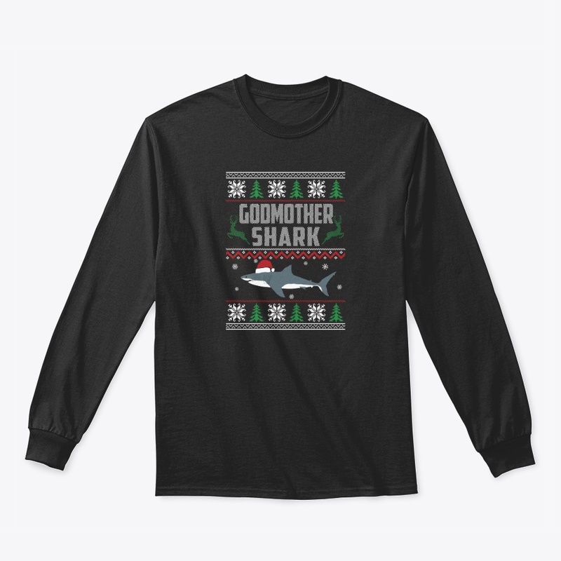 Godmother Shark - Christmas Matching Tee