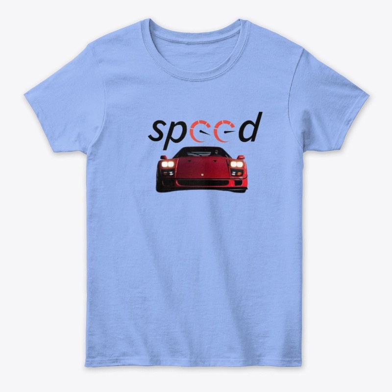 Speed Mode On.Bold Design for Car Lovers