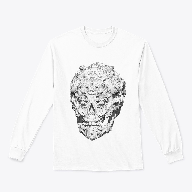 Carved Pattern King head by CrownPeople