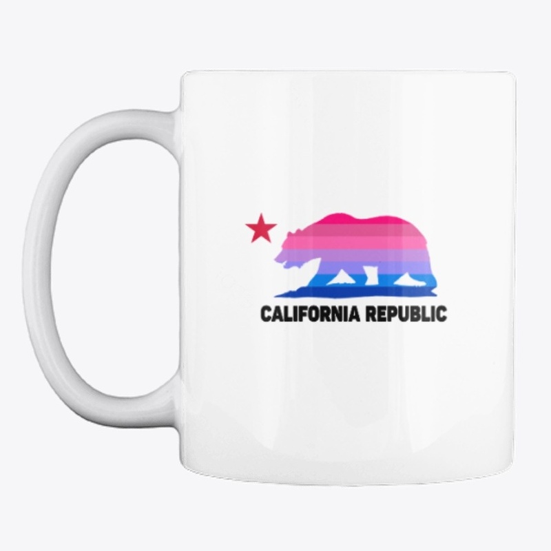 CALIFORNIA REPUBLIC design Bi T-Shirt