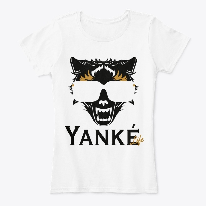 T-shirt blanc femme Yanké