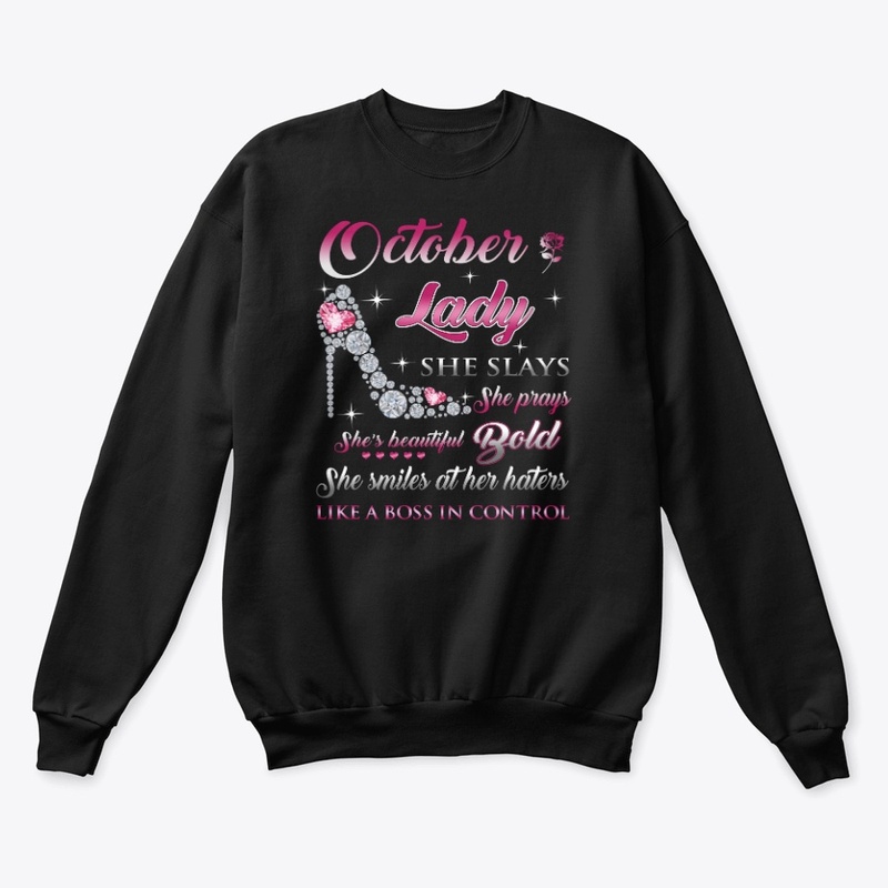 Upcoming Birthday October Lady T-Shirts