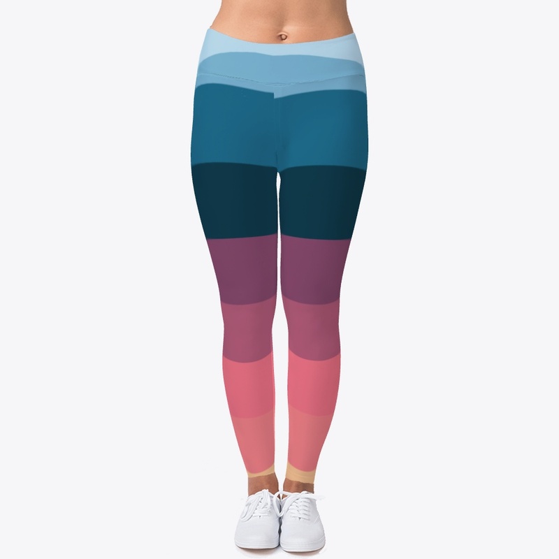 Babam Abstract Colorful Retro Stripes