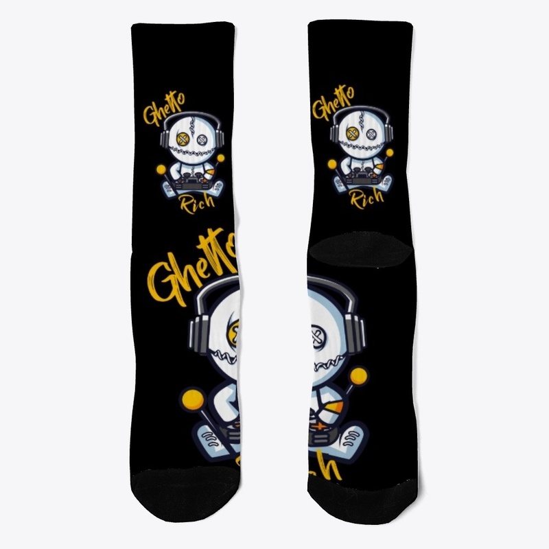 Ghetto Rich Gamer SOCKS