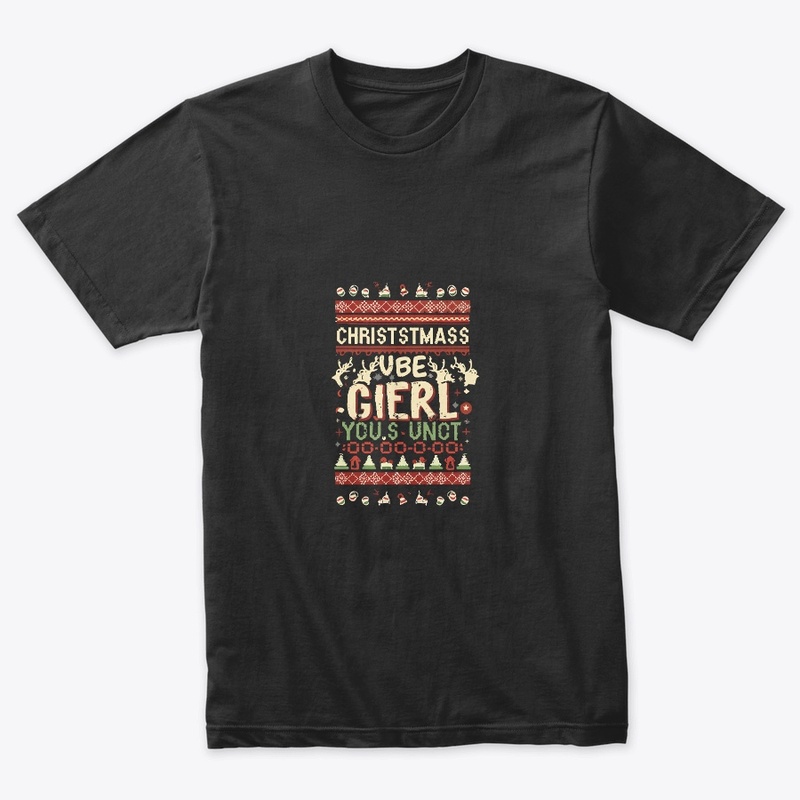 Vector ugly christmas t shirt design,