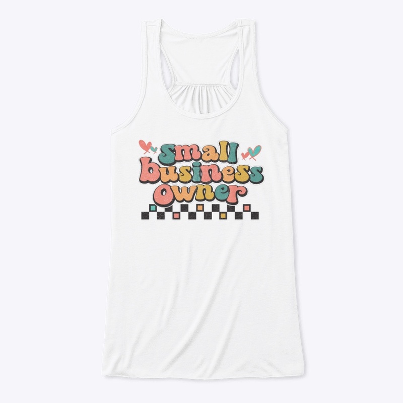 Retro small business owner