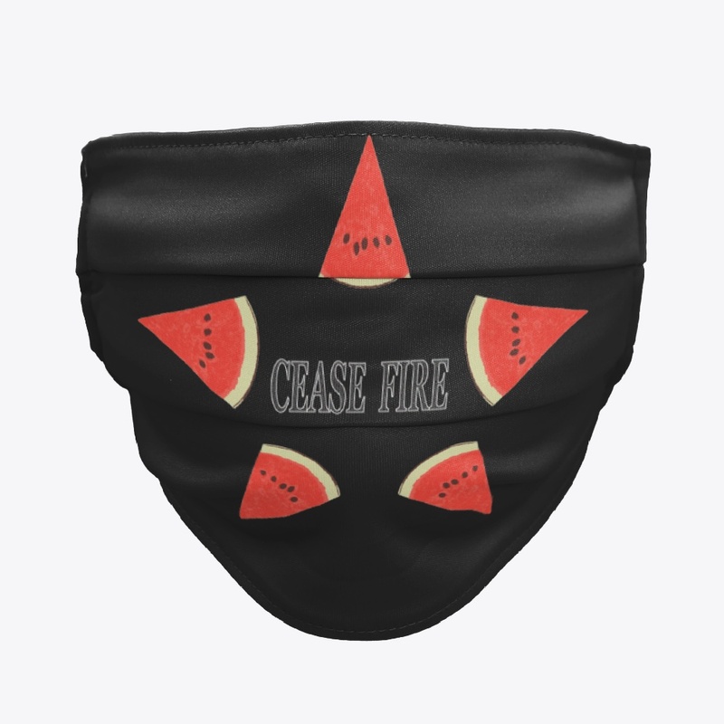 "CEASE FIRE" Watermelon Star Line