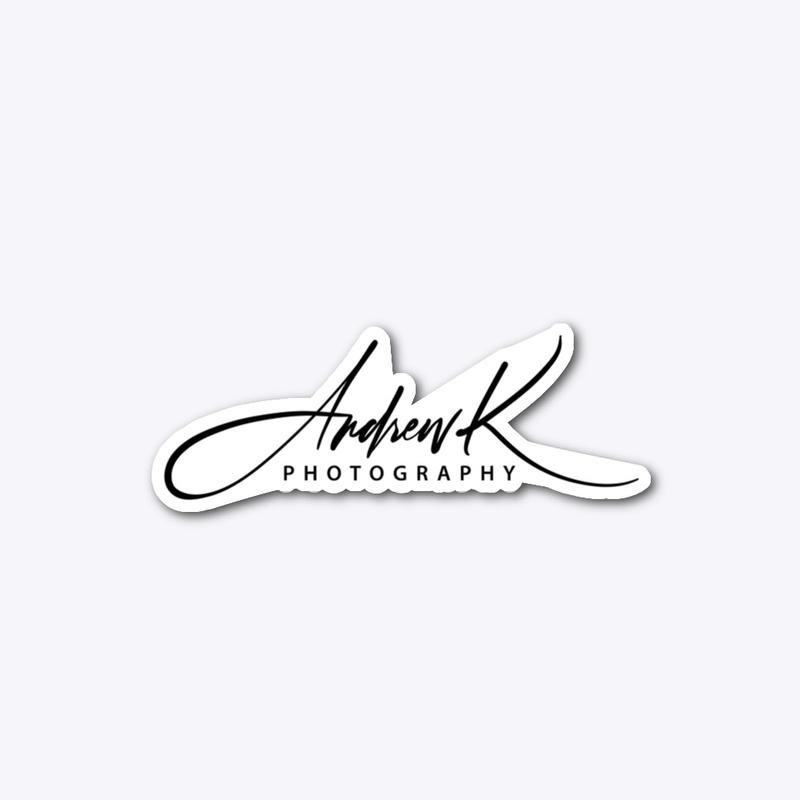 Andrew K. Photography Logo Sticker