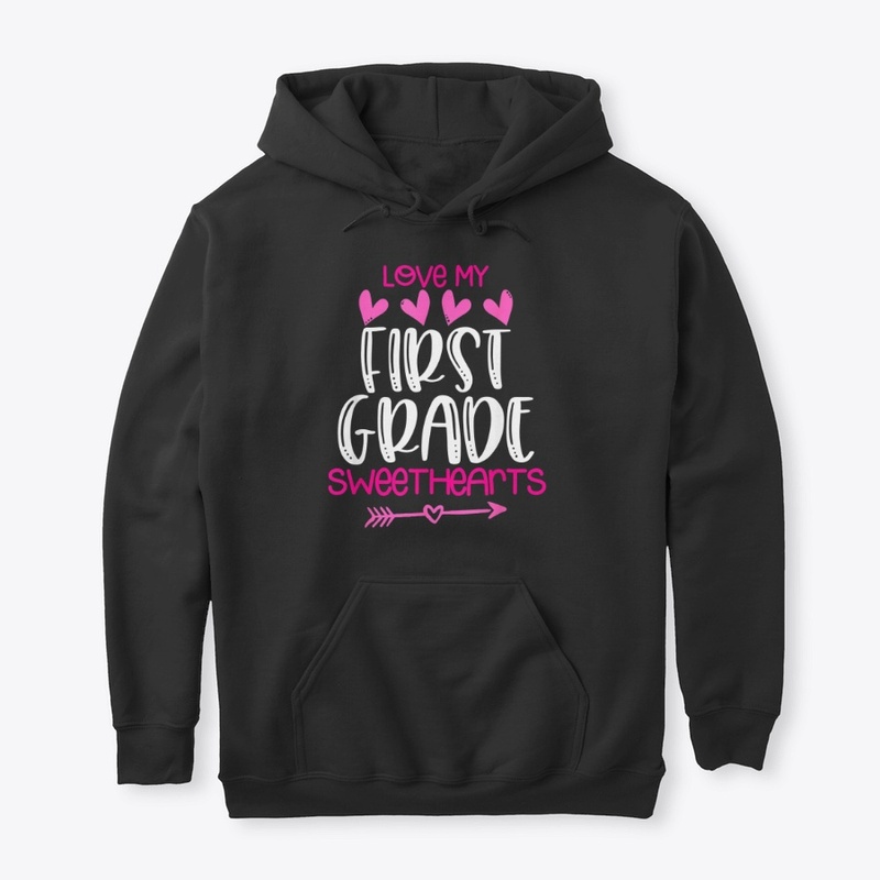 First Grade Teacher Valentine T-Shirt
