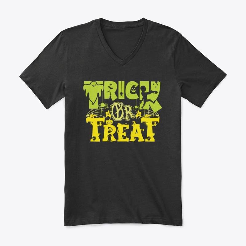 trick or treat halloween design