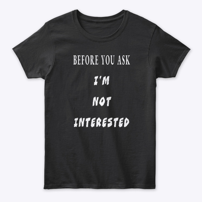 Before you ask