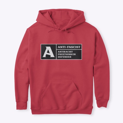 A Is For Freedom Cardinal Red T-Shirt Front