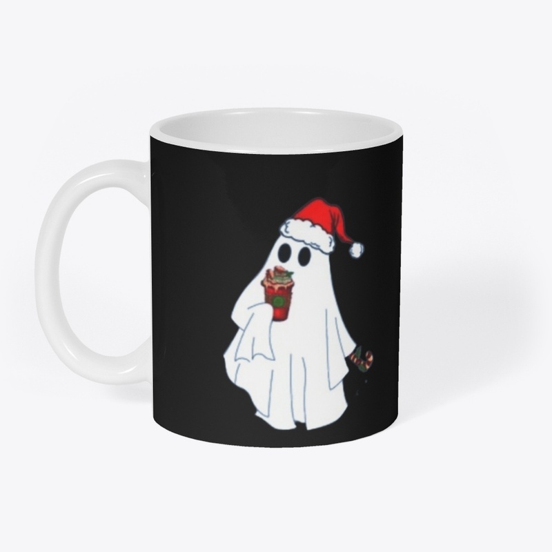 "Ghost Santa different products"