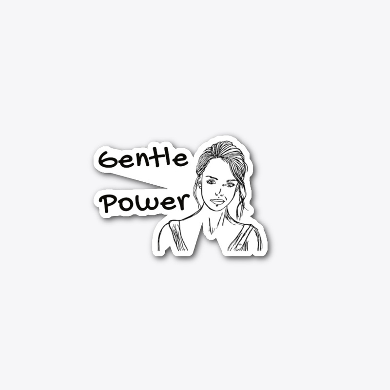 Gentle Power – Minimal Line Art Mug