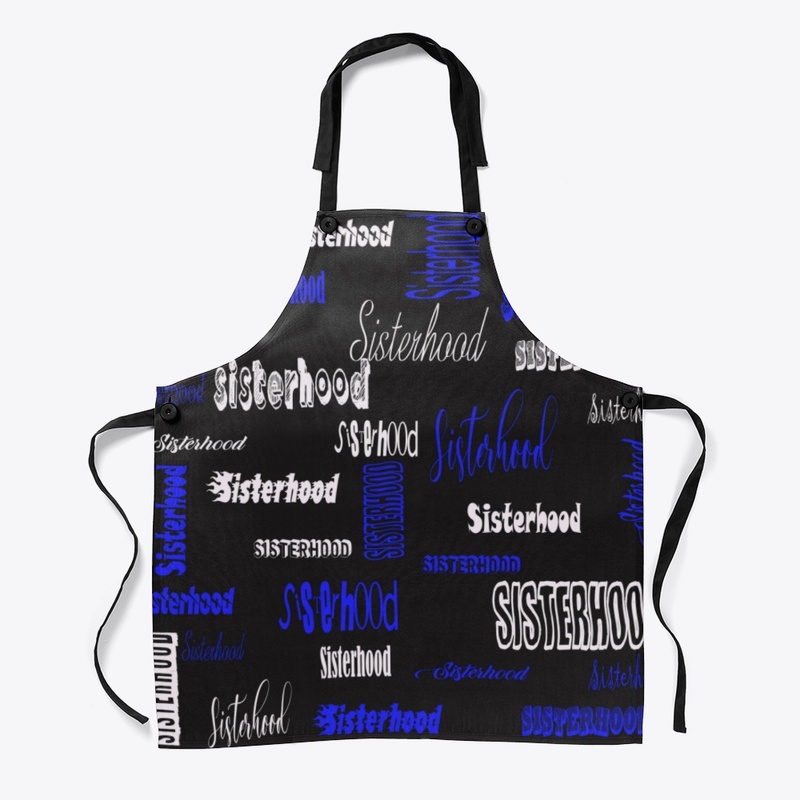 White, Black and Blue Sisterhood Design 