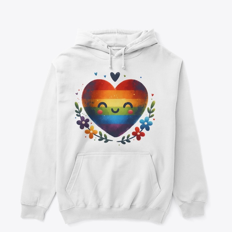Folk Art Heart Pride Month LGBTQ