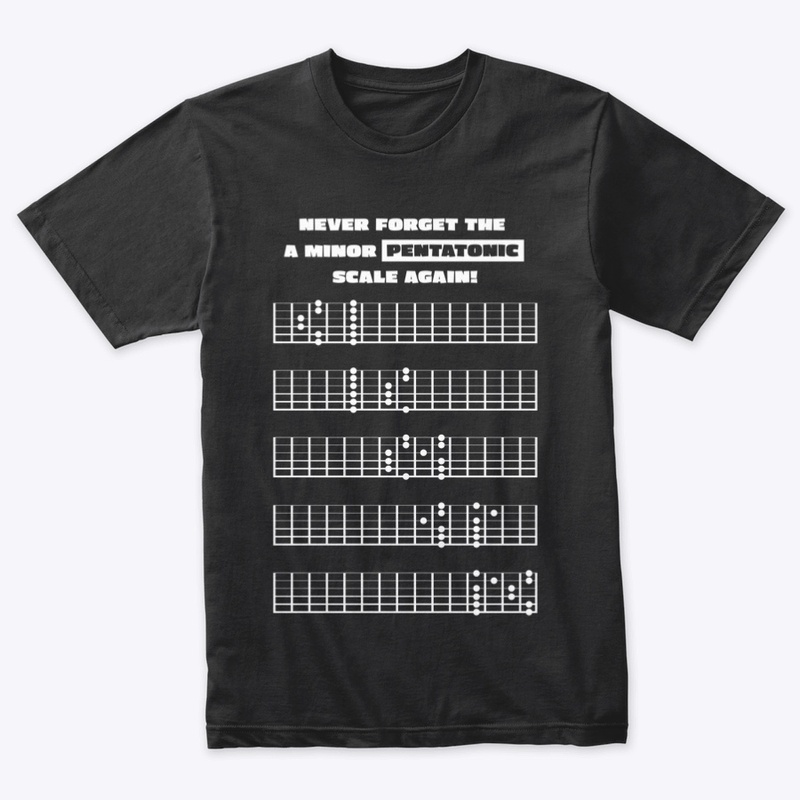 Shirt With The Pentatonic Scale! 