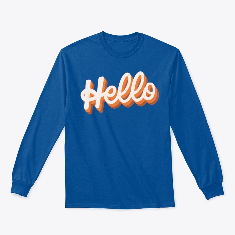 Hello Classic Long Sleeve Tee