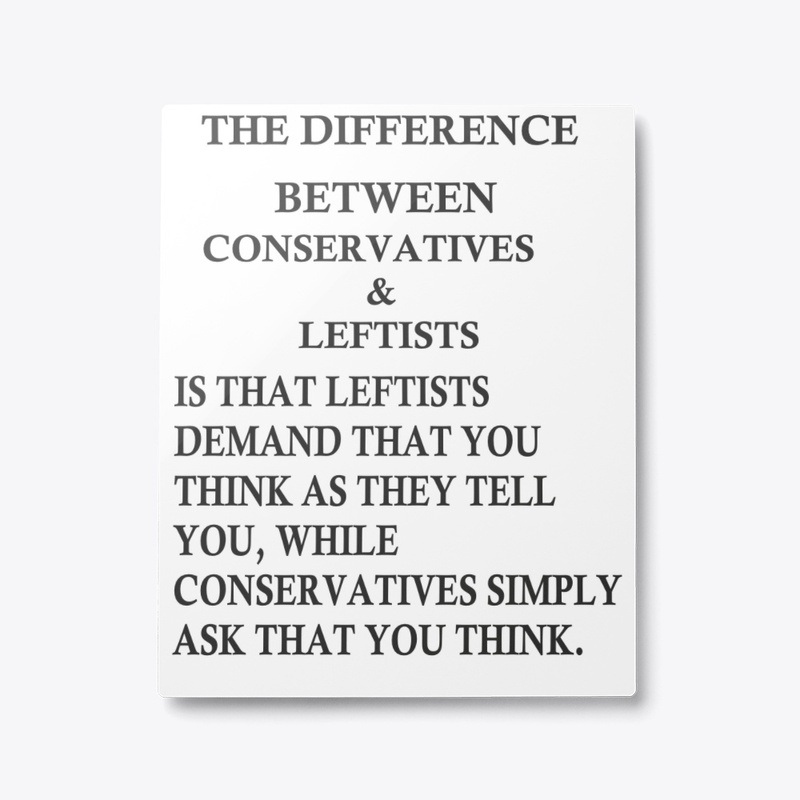 thinking Leftist v Conservative 