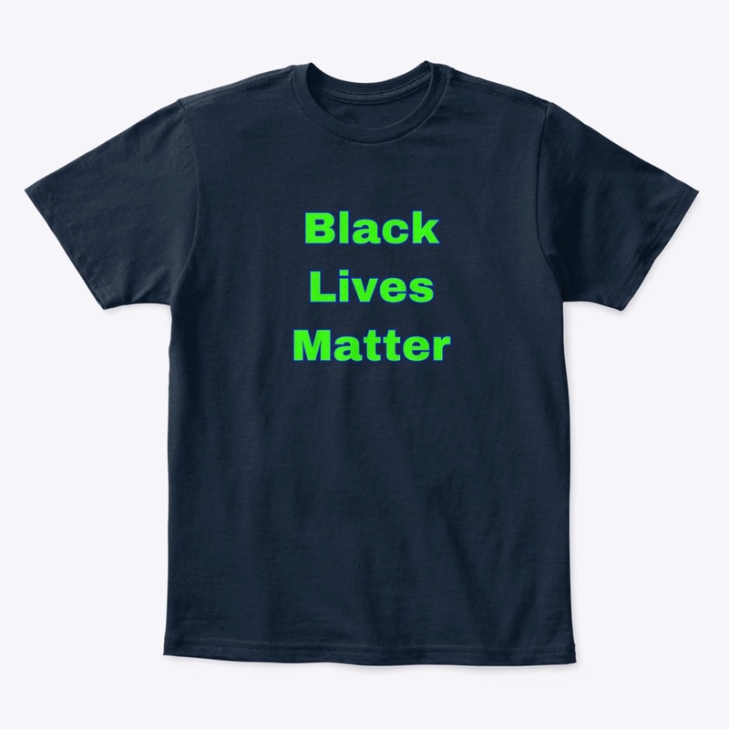 Black Lives Matter - Lime & Blue