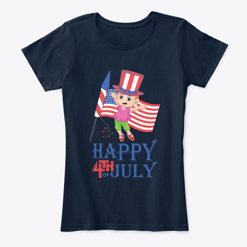 4th of july shirts || mom-toddler girl