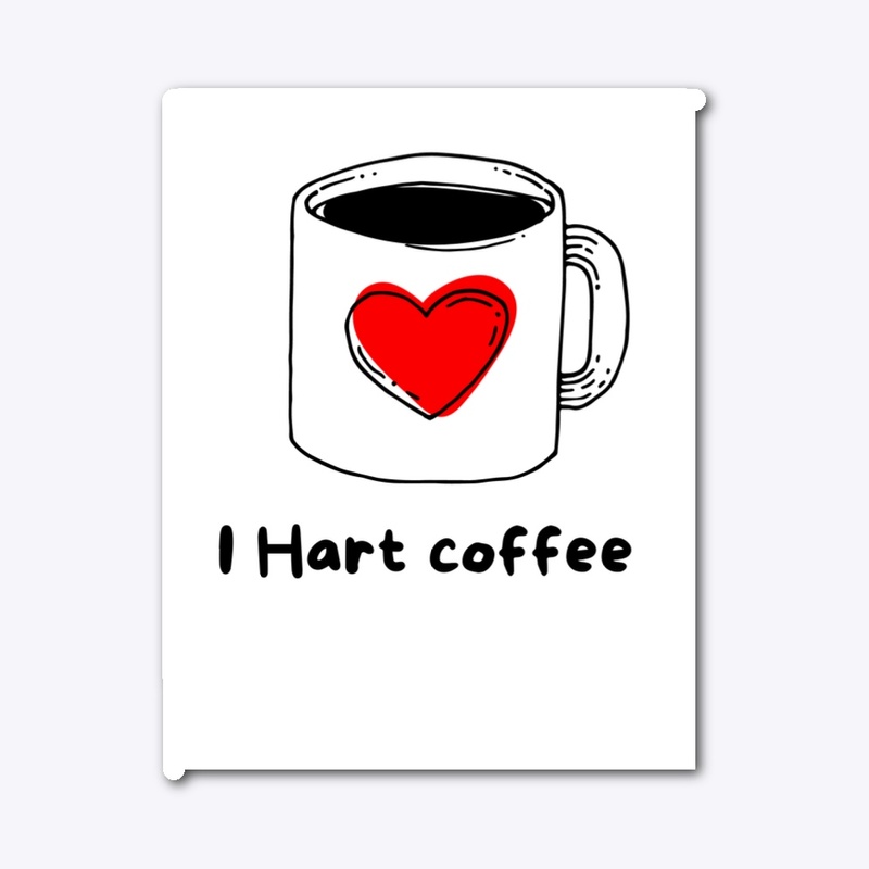 I Hart coffee 