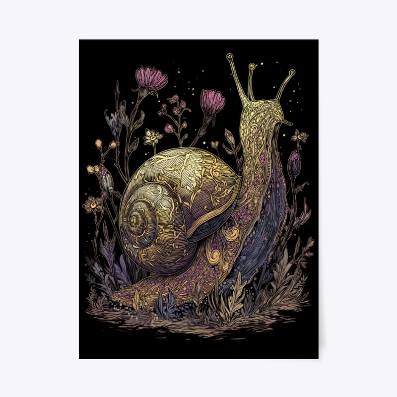 Magical Nature Snail