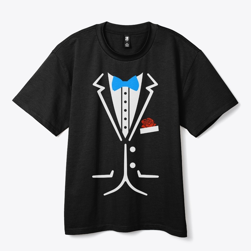 Fake Tuxedo Funny Lazy Wedding Fake Suit