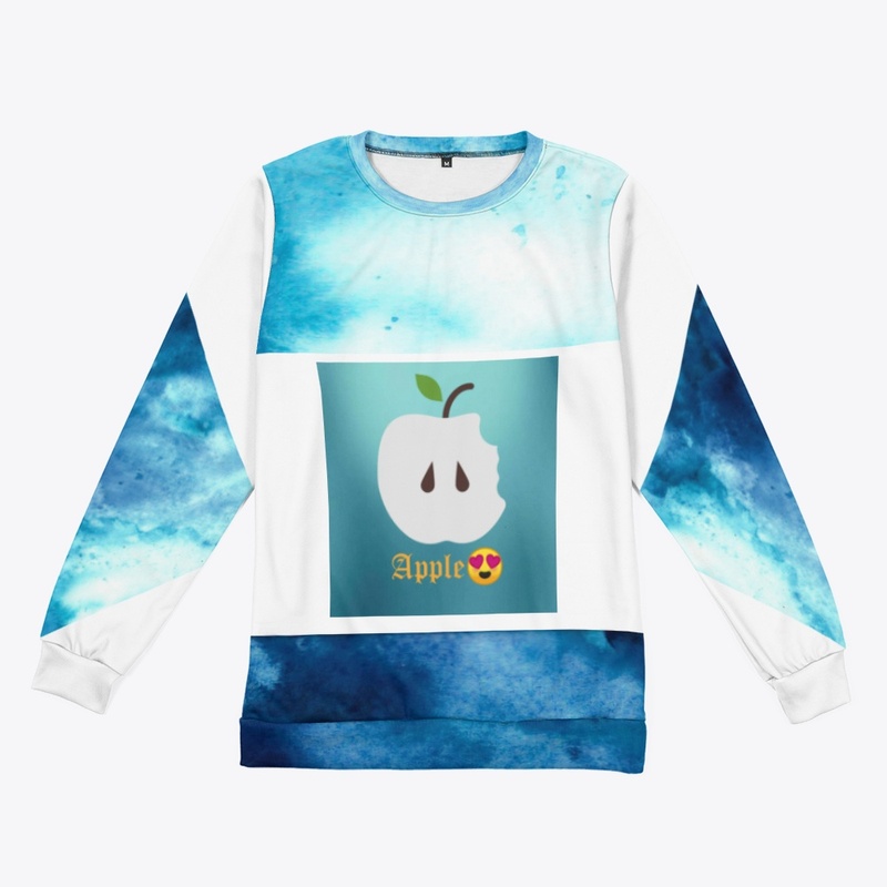 latest sea color apple print