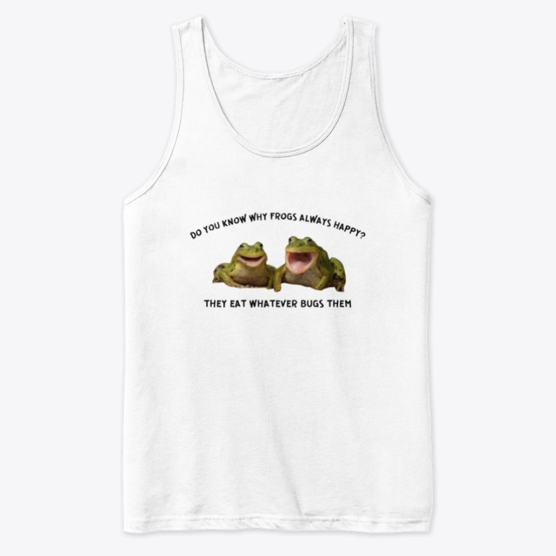 Do You Know Why Frogs Always Happy?