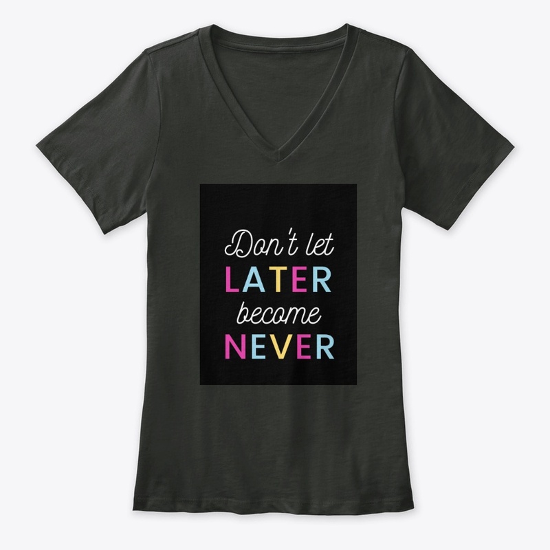Black Tee! Don't let later become Never