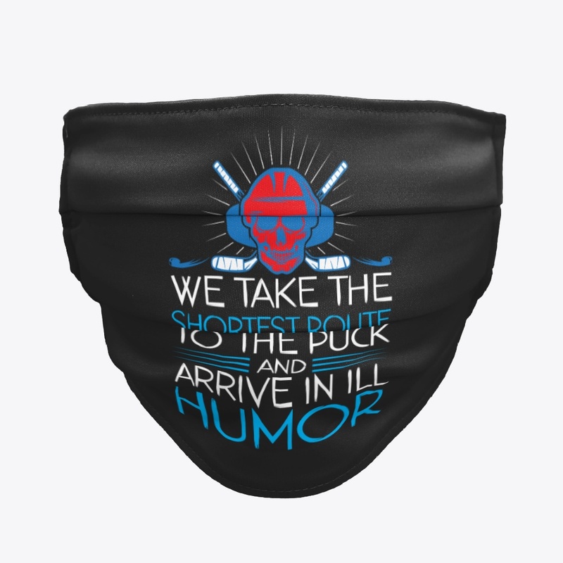 Ice Hockey Humor Cloth Face Mask