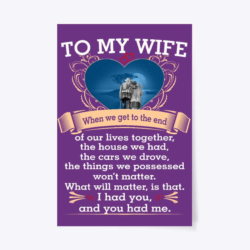 To my wife