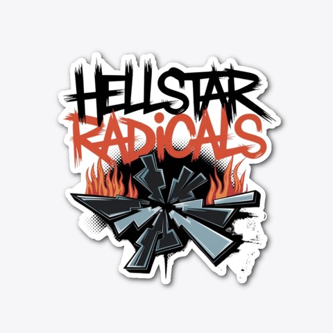 Hellstar Radicals   Bold Streetwear  Standard T-Shirt Front