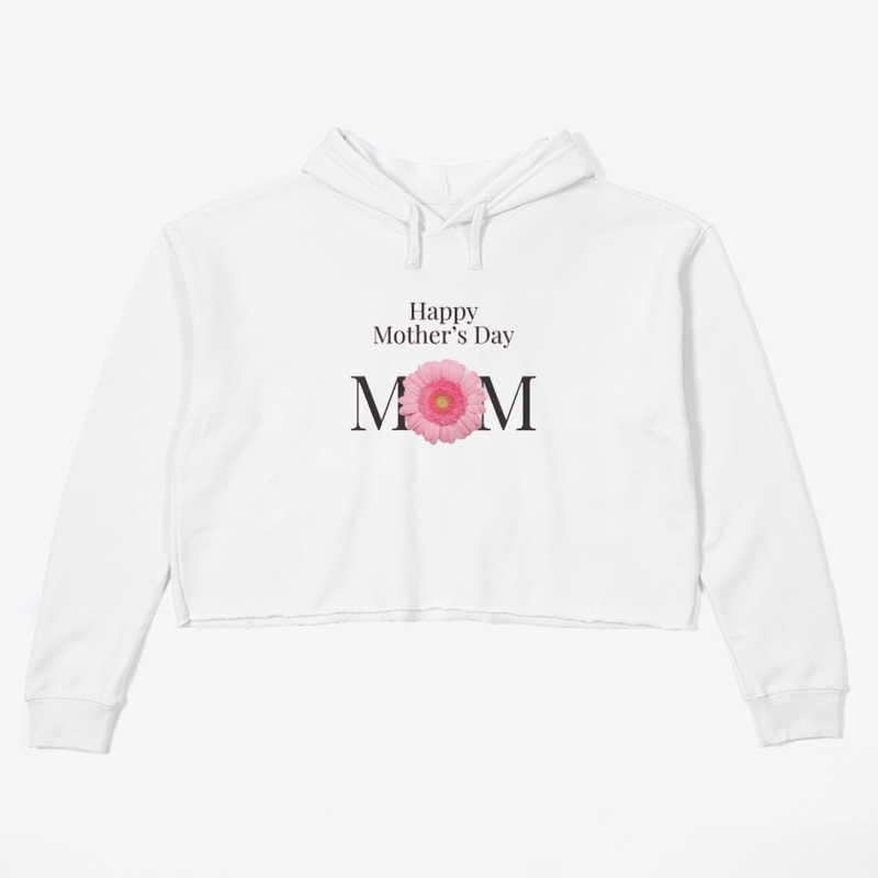 Happy Mother's Day MOM with flower