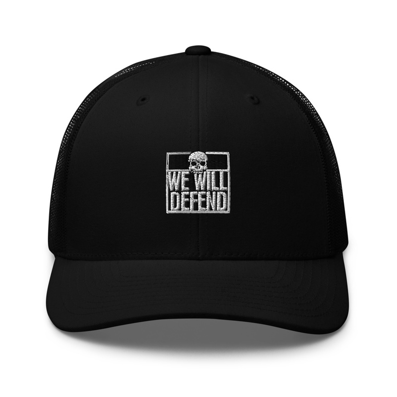 We Will Defend - Trucker Hat | Yupoong 6606 - Trucker Hat | Yupoong 6606 - Trucker Hat | Yupoong 6606 - Trucker Hat | Yupoong 6606