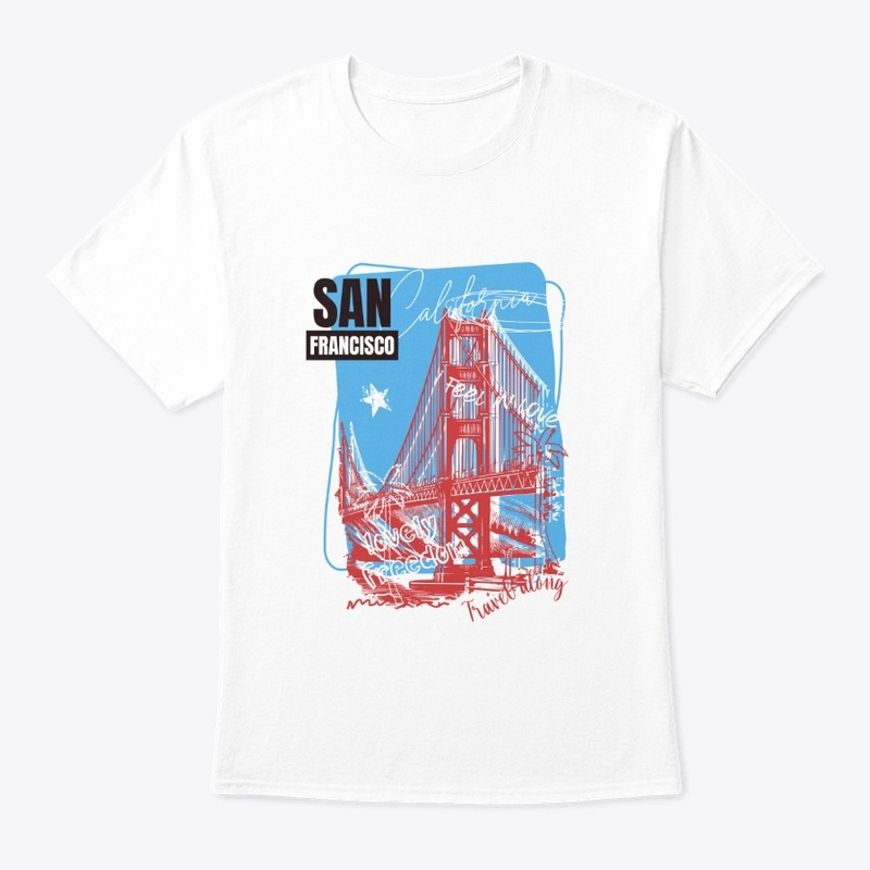 Stylish San Francisco Graphic Streetwear