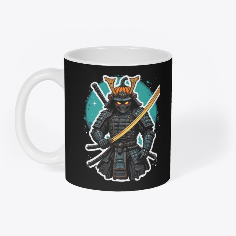 Samurai Pumpkin Warrior Tee