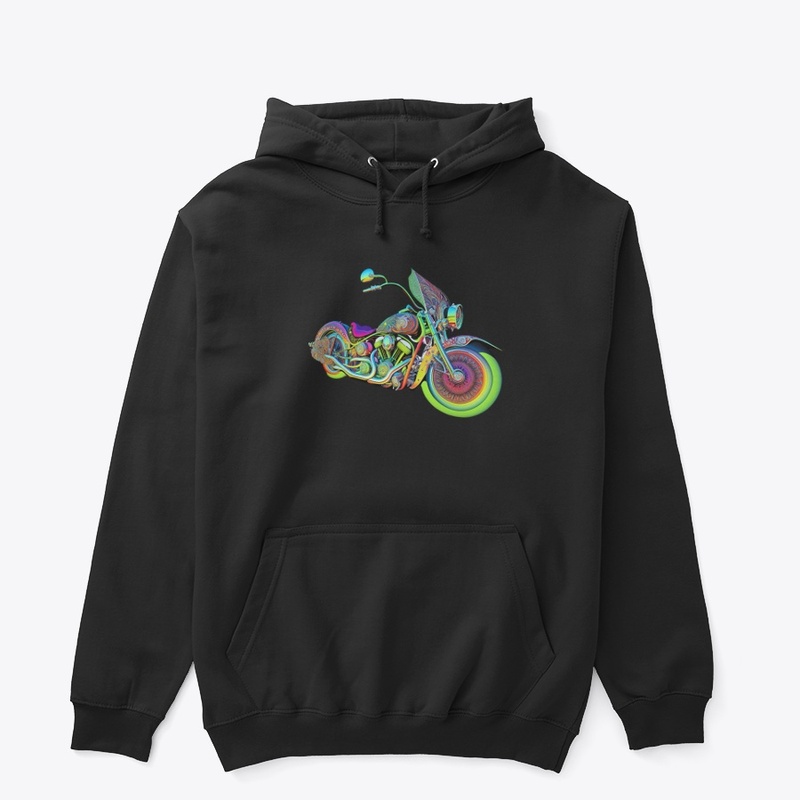 Abstract Biker